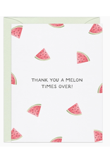 Amy Zhang A Melon Times Over Thank You Card
