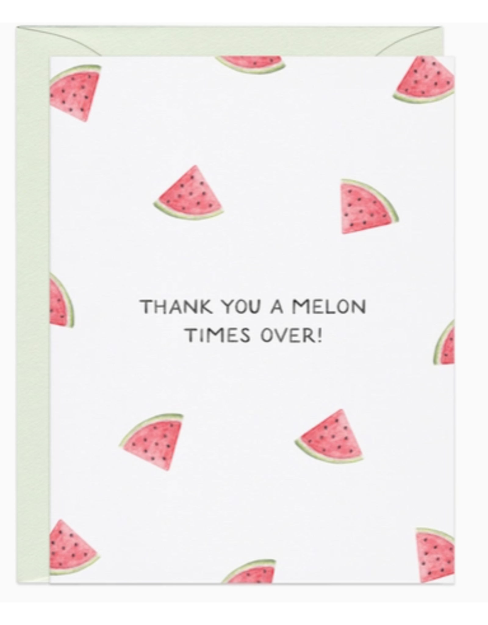 Amy Zhang A Melon Times Over Thank You Card