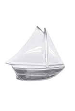 Mariposa White Sailboat Napkin Weight