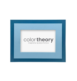 Mariposa Tiered 4x6 Frame in Denim Blue & Periwinkle