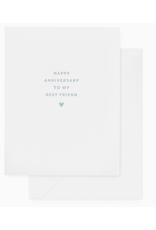 Sugar Paper Stationery To My Best Friend Anniversary Card