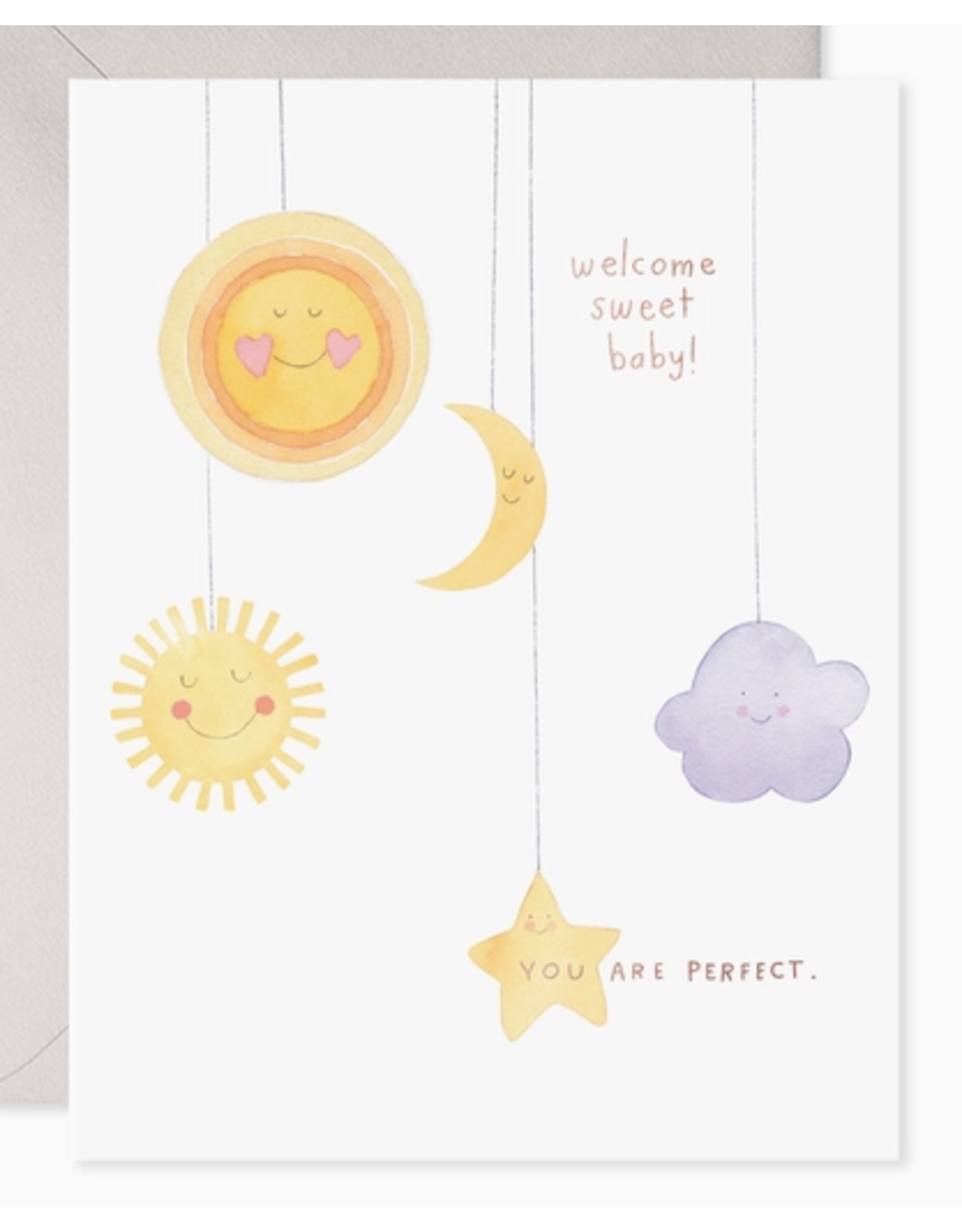 E. Frances Baby Mobile Card