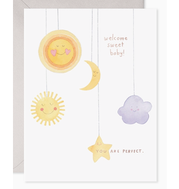 E. Frances Baby Mobile Card