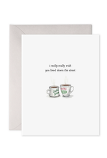 E. Frances Coffee Cups Card