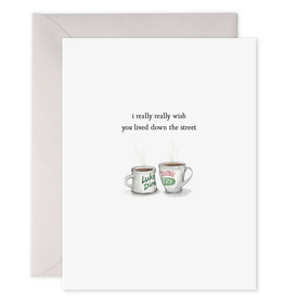 E. Frances Coffee Cups Card