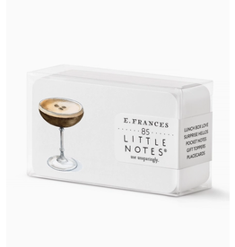 E. Frances Espresso Martini Little Notes