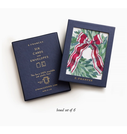 E. Frances Laurel Wreath Holiday Boxed Notecard Set