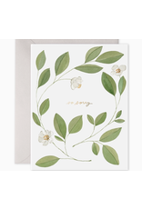 E. Frances Magnolia Sympathy Card