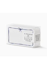 E. Frances Navy Bow Little Notes