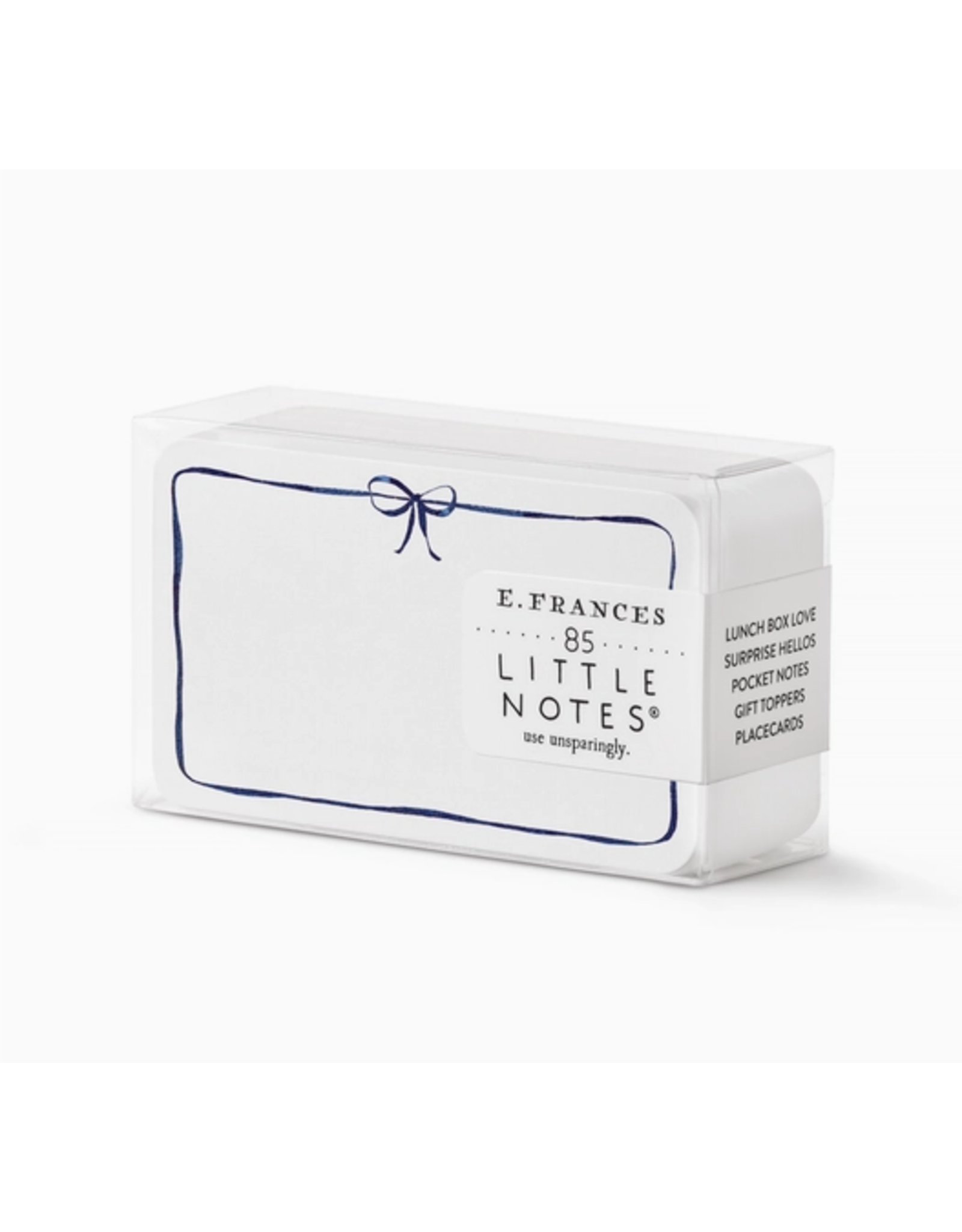 E. Frances Navy Bow Little Notes