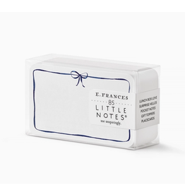 E. Frances Navy Bow Little Notes
