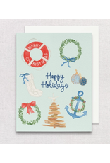 Gert & Co Coastal Christmas Holiday Card