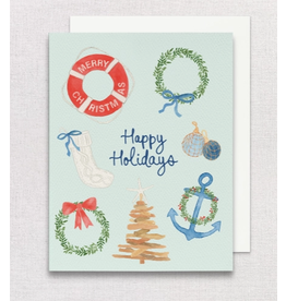 Gert & Co Coastal Christmas Holiday Card