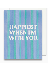 Gert & Co Happiest With You Card