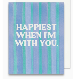 Gert & Co Happiest With You Card