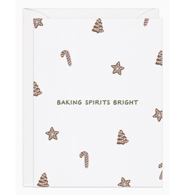 Amy Zhang Baking Spirits Bright Holiday Card