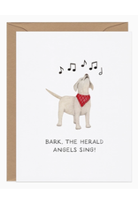 Amy Zhang Bark! The Herald Angels Sing Holiday Card