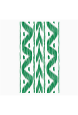 Lucy Grymes Designs Green Ikat Guest Towel & Napkin