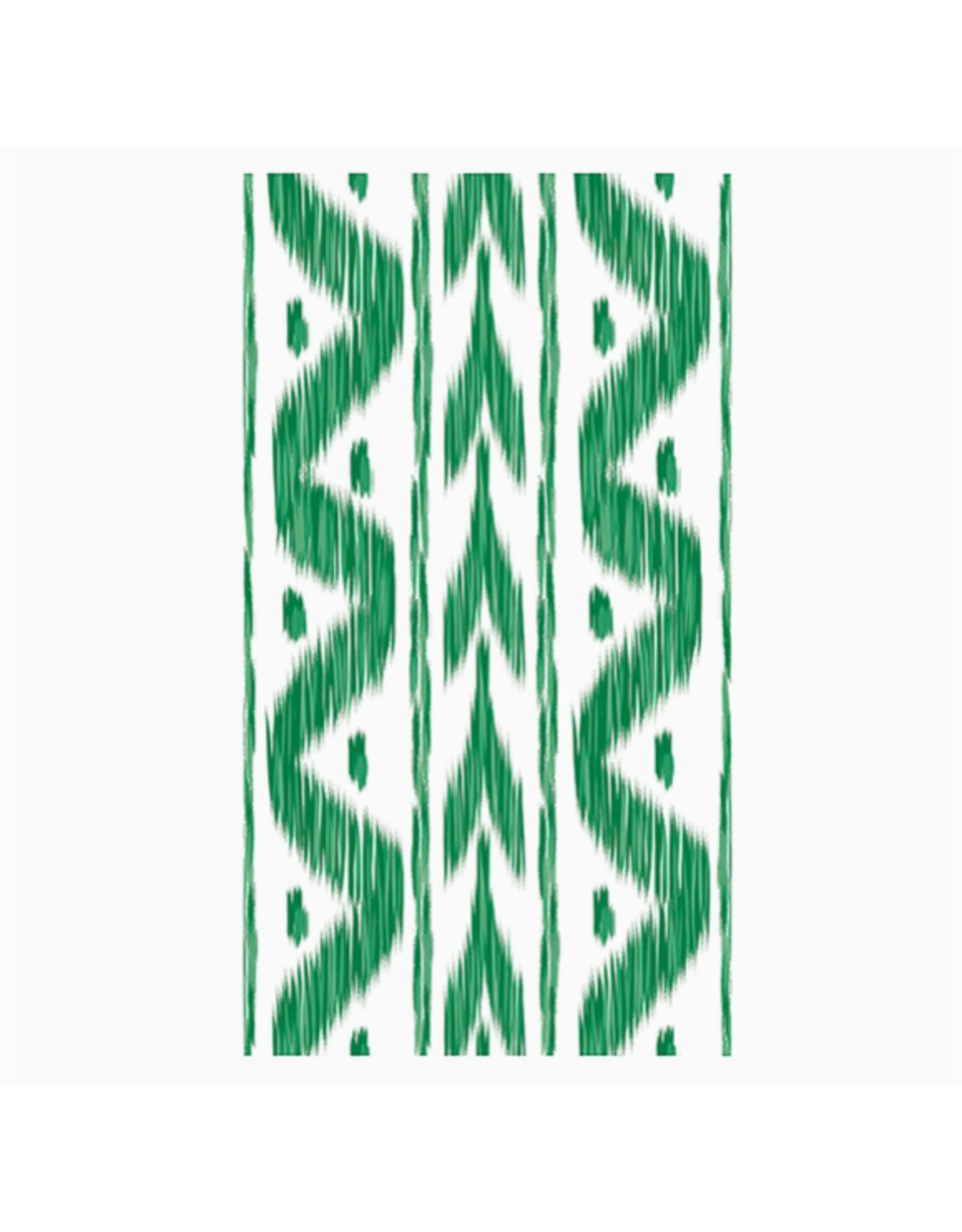 Lucy Grymes Designs Green Ikat Guest Towel & Napkin