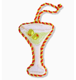 Furbish Studio Dirty Martini Needlepoint Ornament