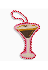 Furbish Studio Espresso Martini Needlepoint Ornament