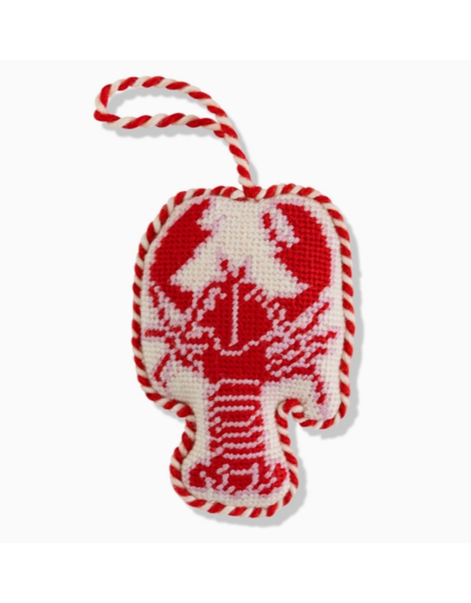 Furbish Studio Lobster Needlepoint Ornament
