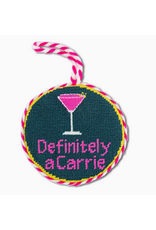 Furbish Studio Definitely a Carrie Needlepoint Ornament