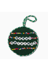Furbish Studio Merry Swiftmas Needlepoint Ornament