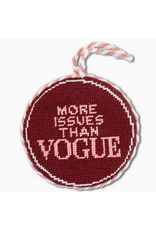 Furbish Studio More Issues Than Vogue Needlepoint Ornament