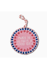 Furbish Studio Paris Needlepoint Ornament