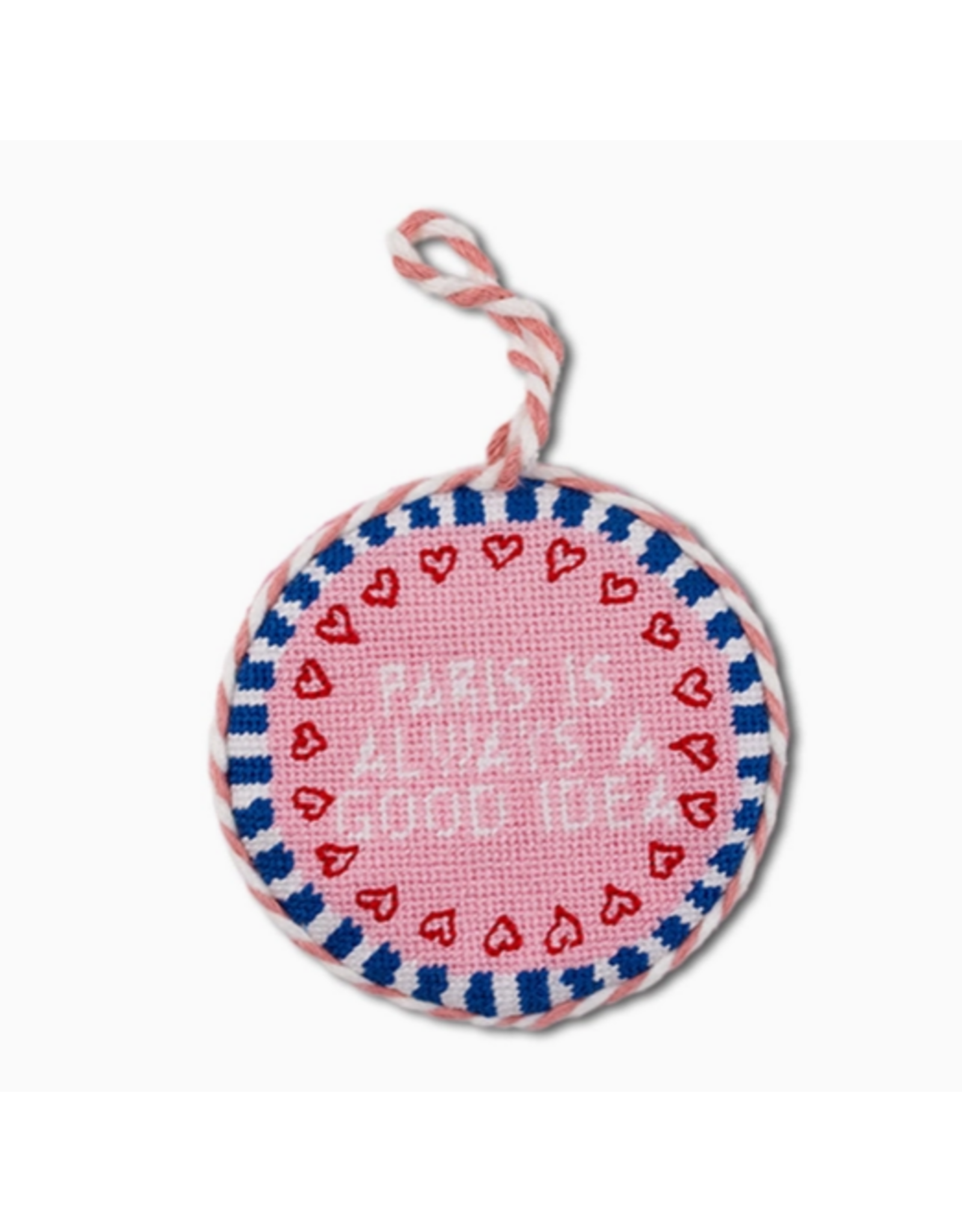 Furbish Studio Paris Needlepoint Ornament