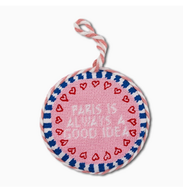 Furbish Studio Paris Needlepoint Ornament