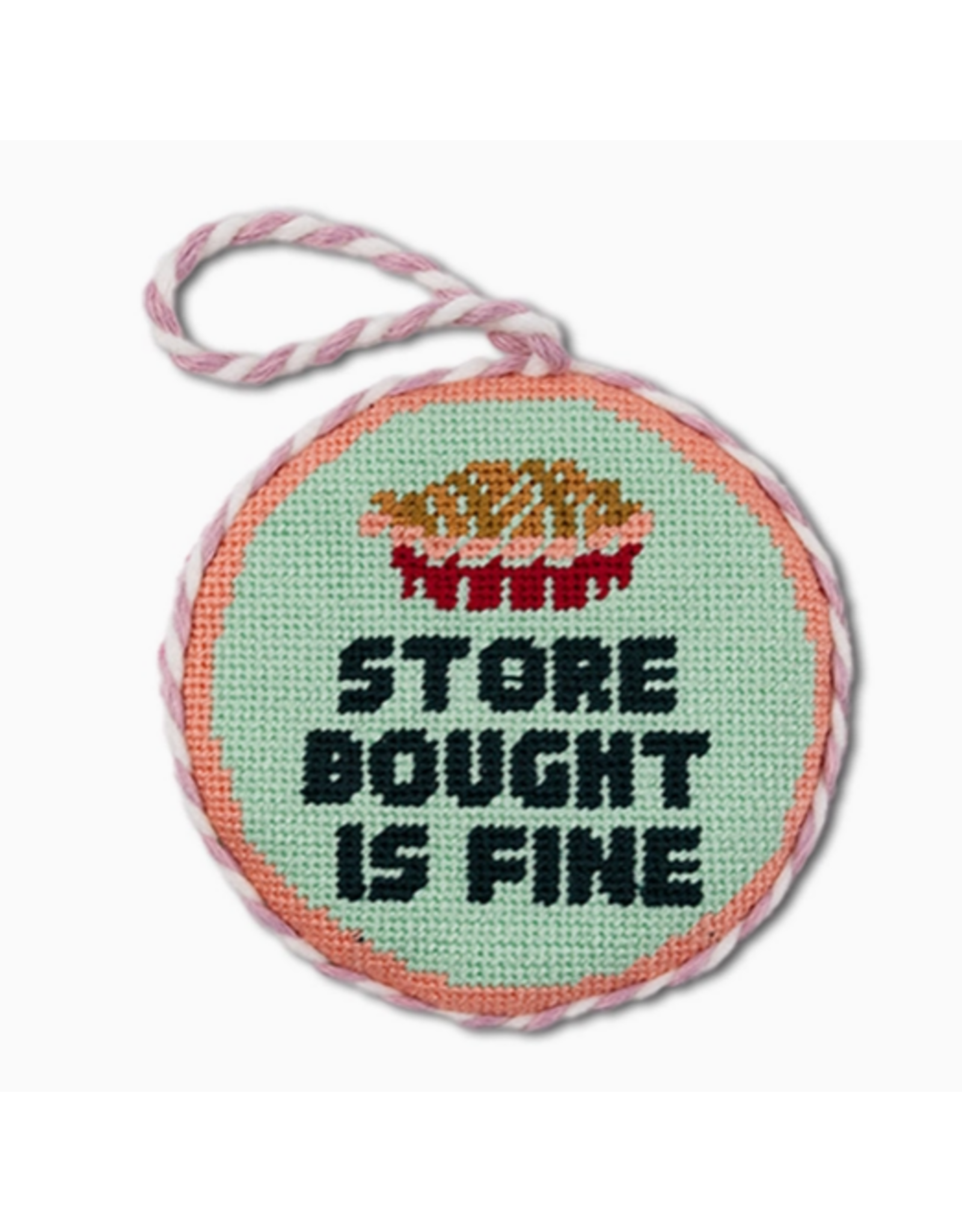 Furbish Studio Store Bought Is Fine Needlepoint Ornament