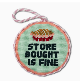 Furbish Studio Store Bought Is Fine Needlepoint Ornament