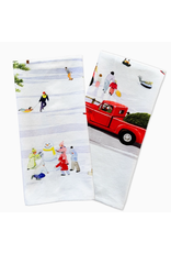 Caskata Winter Wonderland Felix Doolitte x Caskata Kitchen Towels - Set of 2 Caskata Winter Wonderland Felix Doolitte x Caskata Kitchen Towels - Set of 2