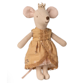 Maileg Princess Mouse in Yellow Dress Big Sister by Maileg