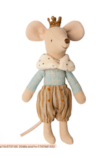 Maileg Prince Mouse in Light Blue Big Brother by Maileg