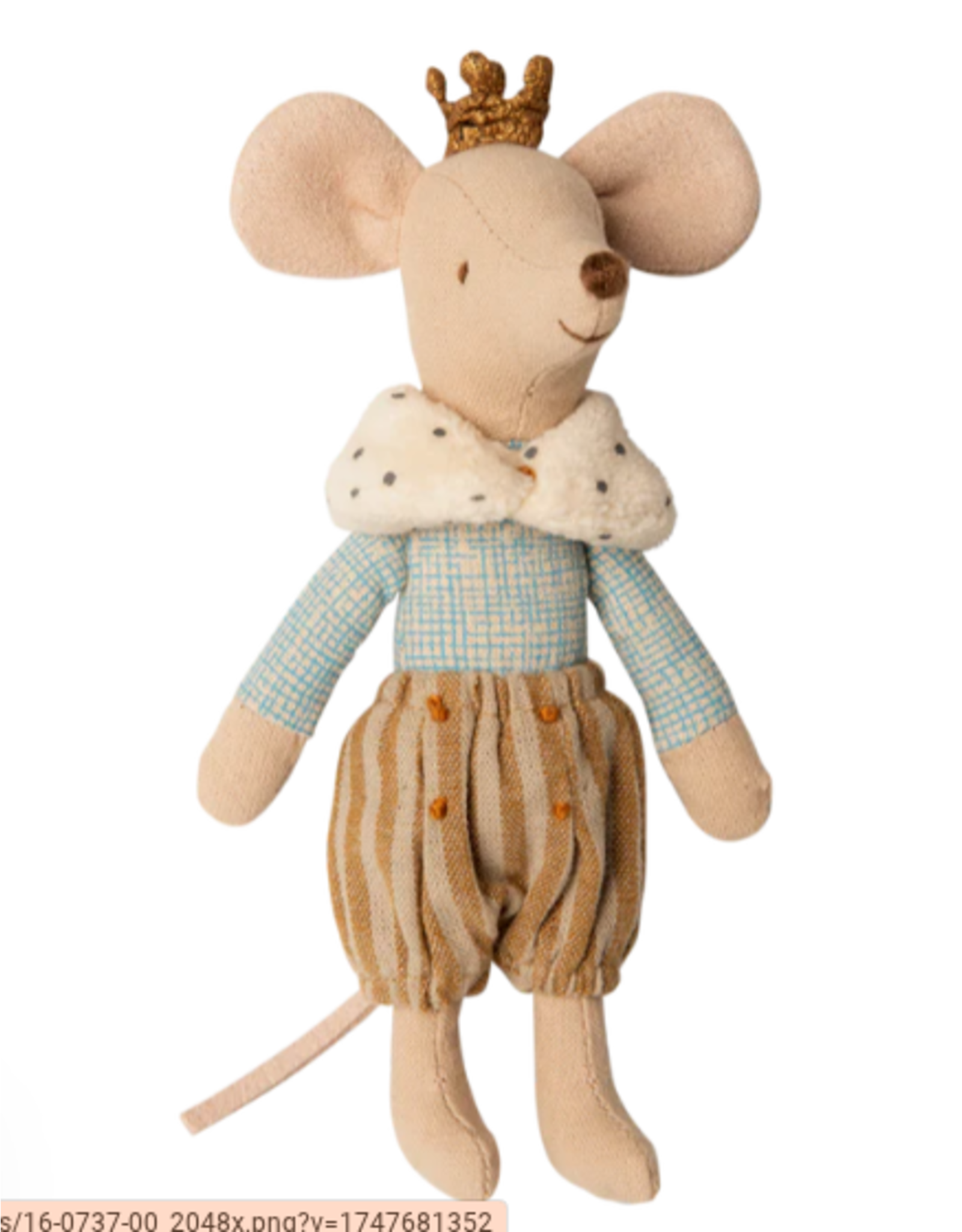 Maileg Prince Mouse in Light Blue Big Brother by Maileg
