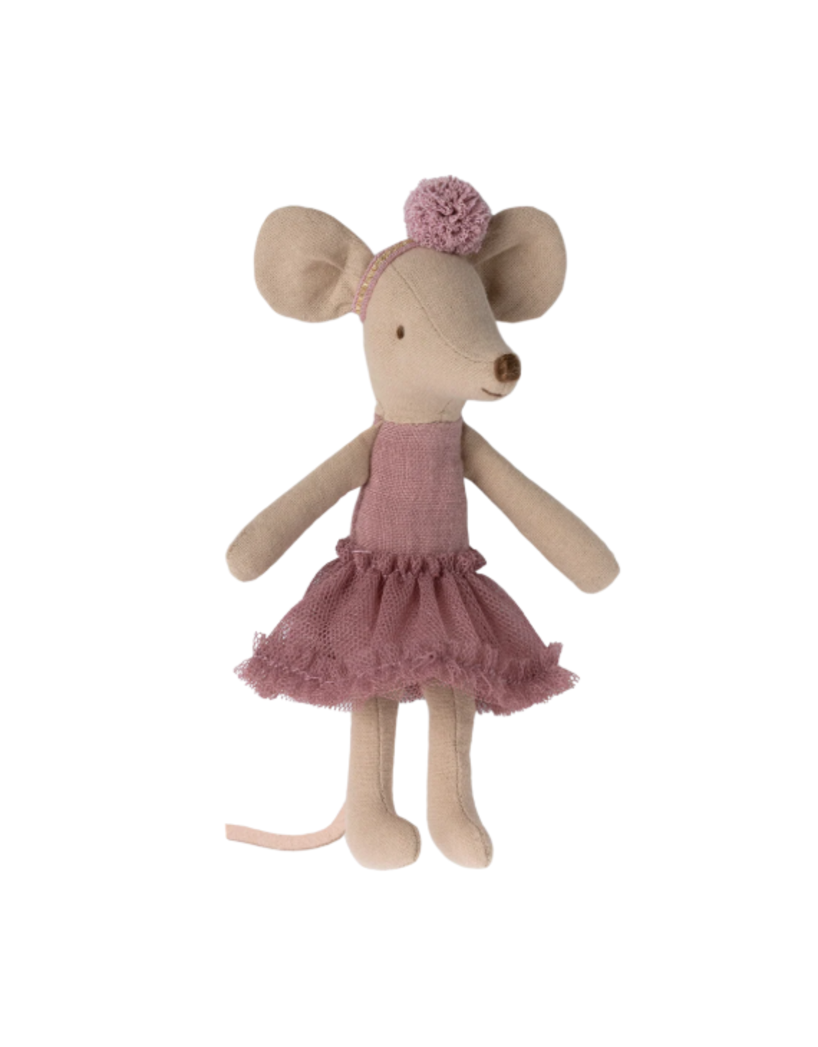 Maileg Ballerina Mouse Big Sister in Heather by Maileg