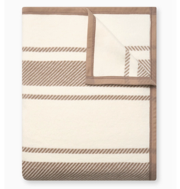 ChappyWrap Dockside Stripe in Sepia Blanket by ChappyWrap