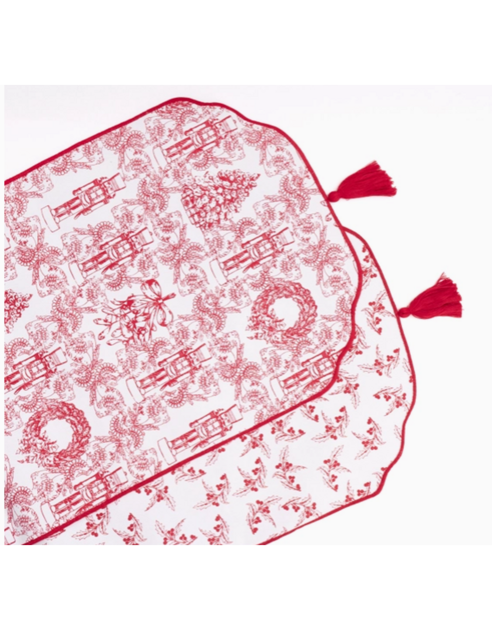 Decor Shop by Place & Gather Nutcracker Reversible Table Runner in Red
