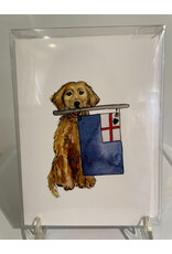 Kelley Cintra Studio Charlestown Dog Greeting Cards by Kelley Cintra Studio - Boxed Set of 8