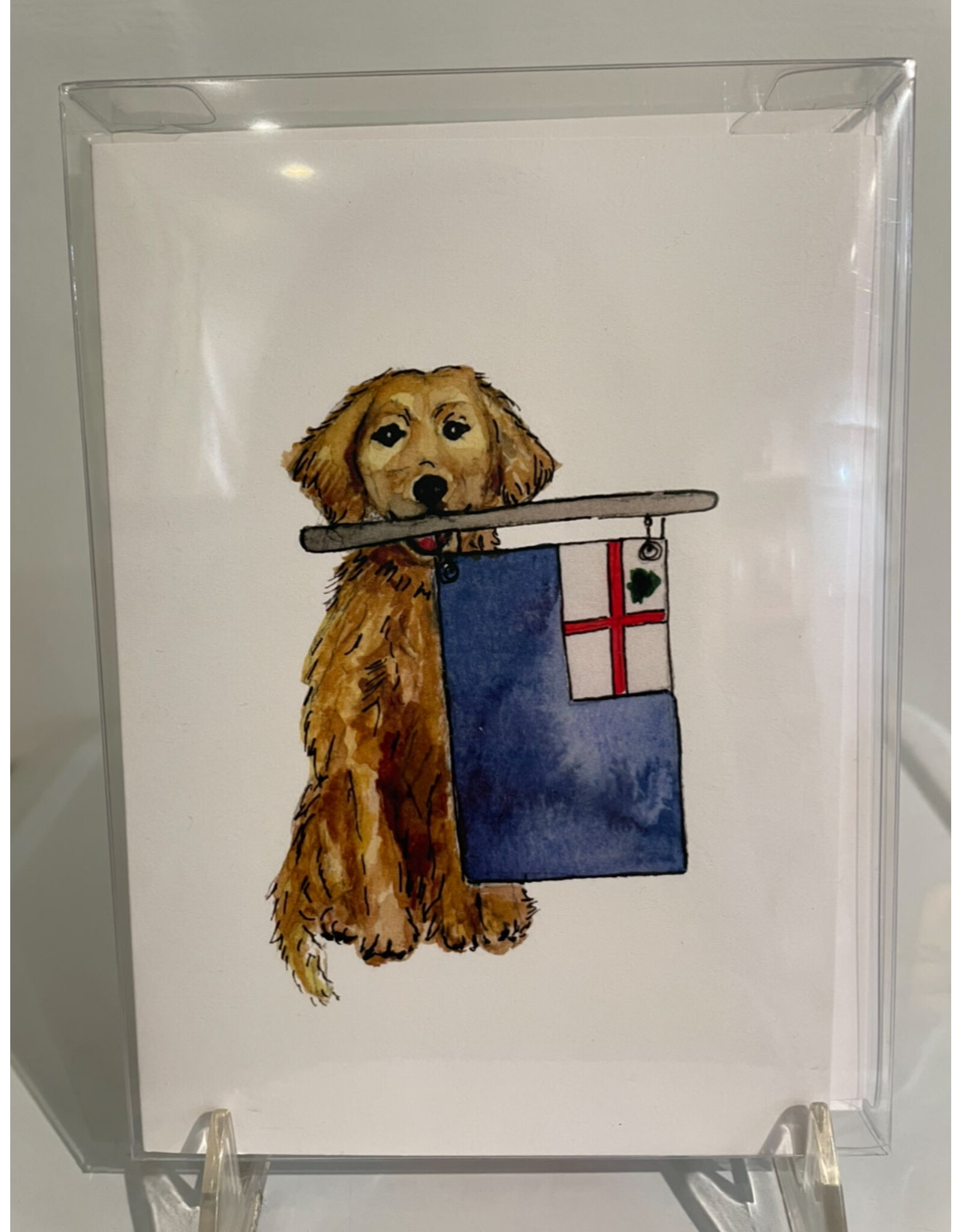 Kelley Cintra Studio Charlestown Dog Greeting Cards by Kelley Cintra Studio - Boxed Set of 8