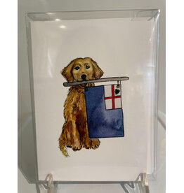 Kelley Cintra Studio Charlestown Dog Greeting Cards by Kelley Cintra Studio - Boxed Set of 8