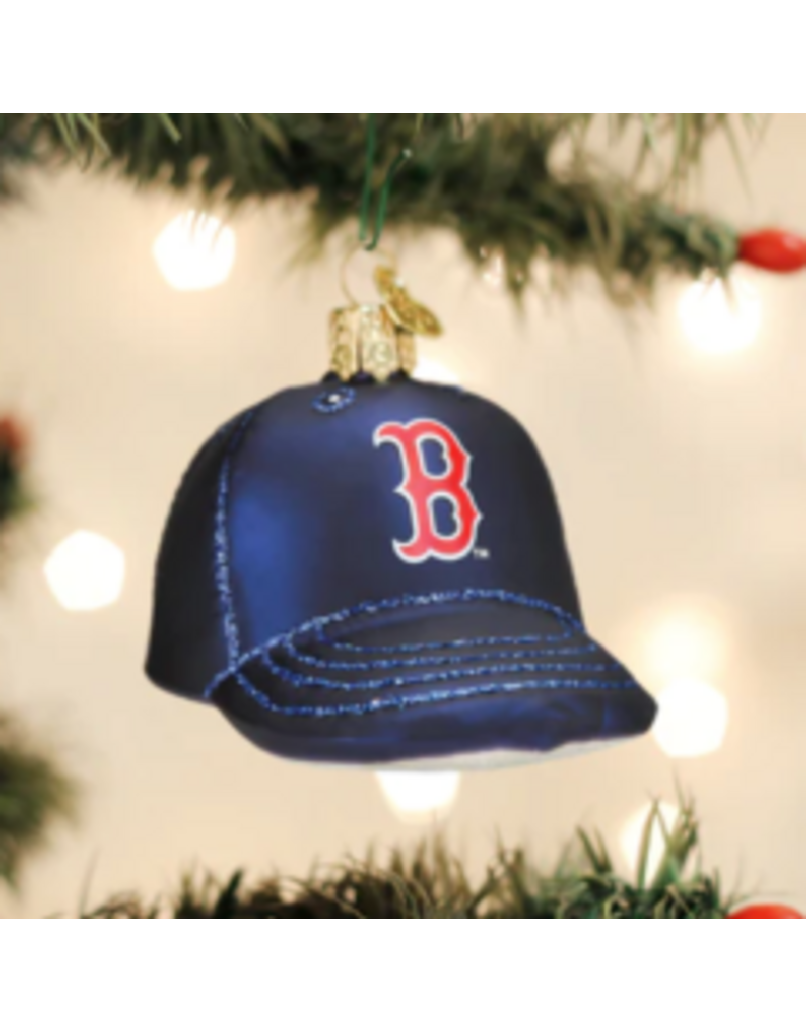 Red Sox Hat Ornament