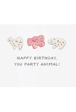 Amy Zhang Party Animal Cracker Birthday Card