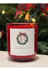 Feather + Finn Holiday in Charlestown Candle in Red by Feather + Finn