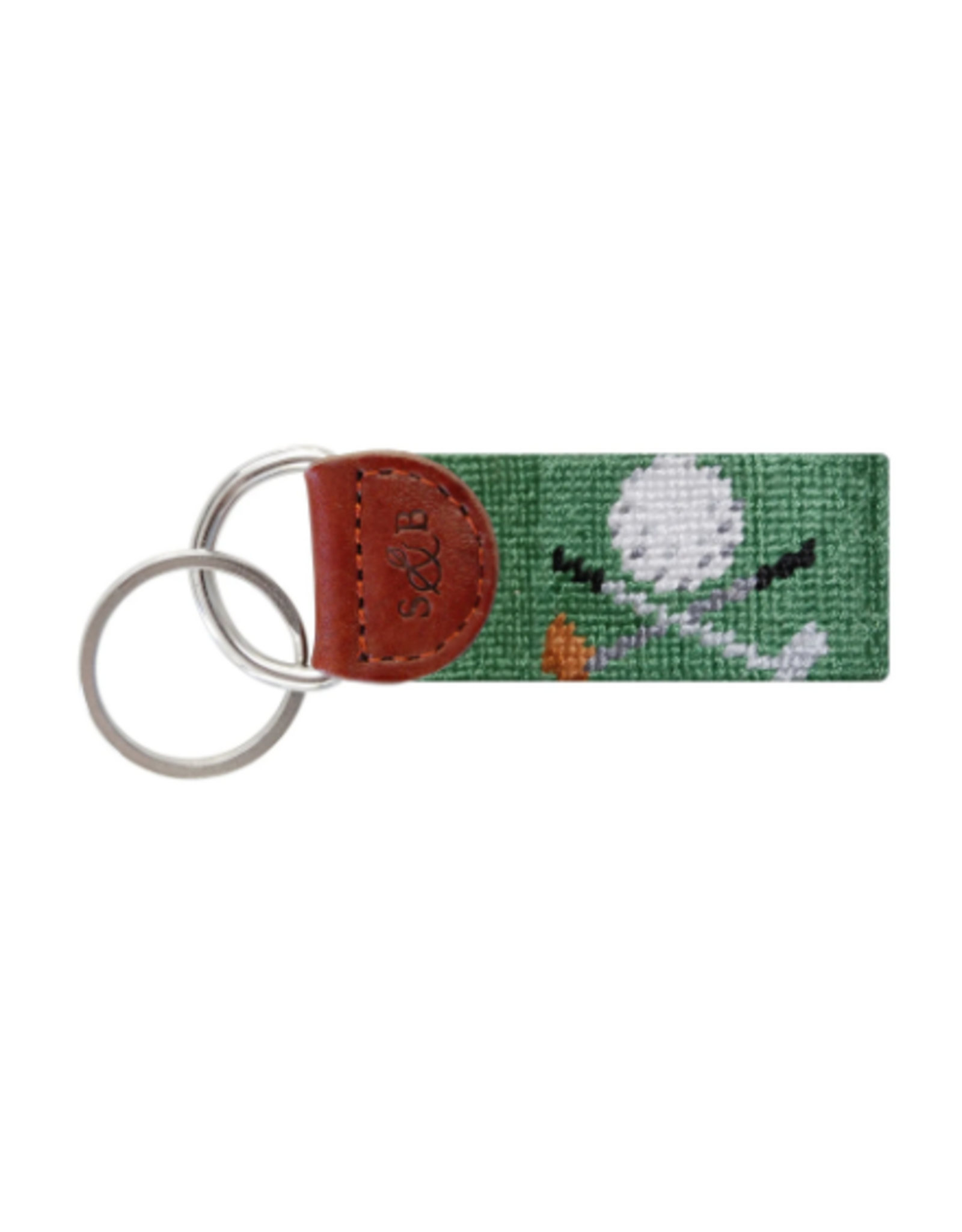 Smathers & Branson Golf Clubs in Sage Green Key Fob