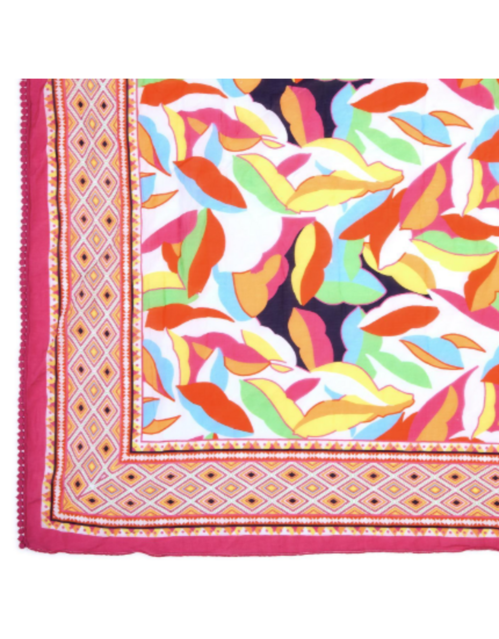 Accessories Shop by Place & Gather Confetti Scarf in Pink