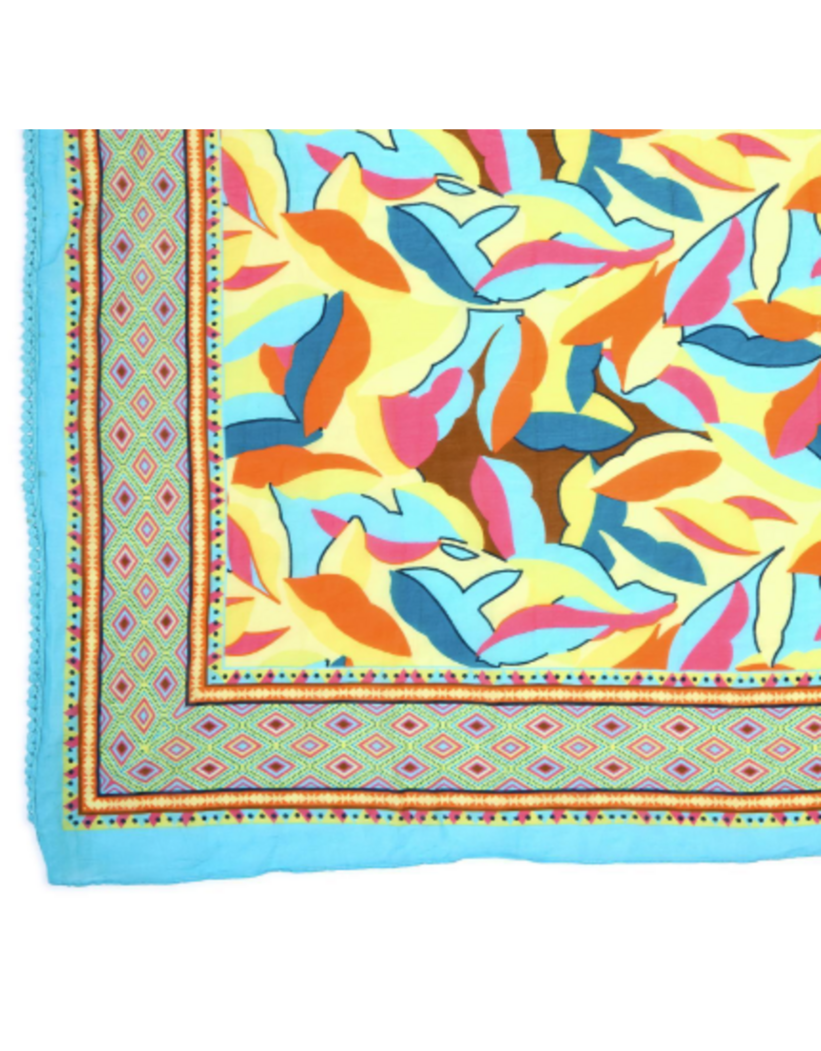 Accessories Shop by Place & Gather Confetti Scarf in Turquoise